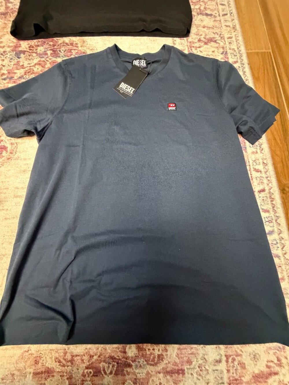 Diesel Men's Midnight Blue T-Just 250221 Off T-Shirt Size XL Brand New!!